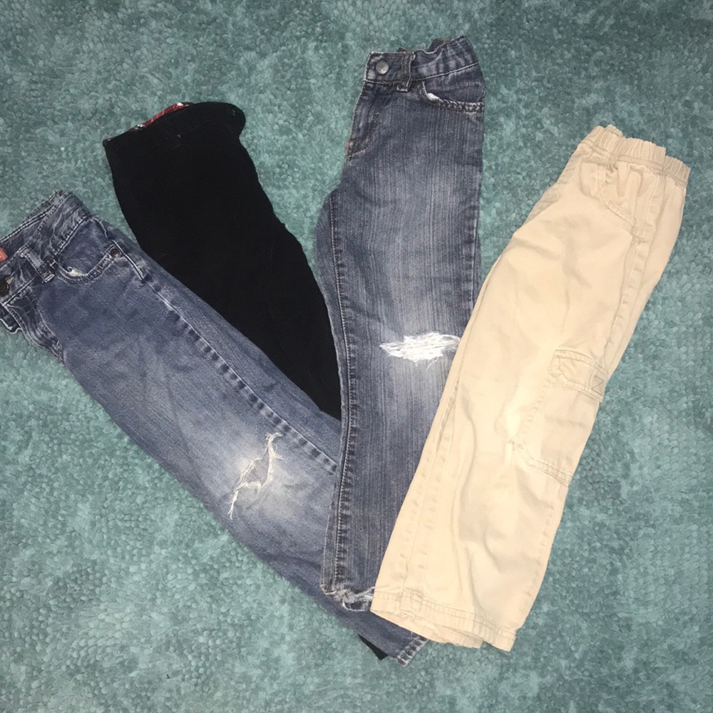 4 Piece Boys Jeans/Pants Bundle. Size 5T!